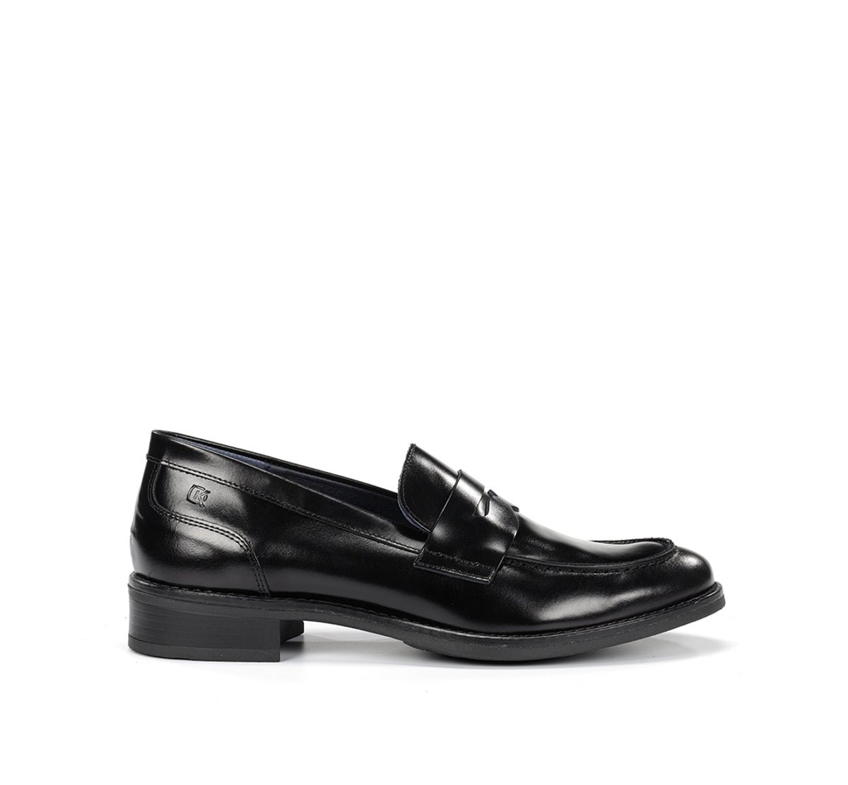 Dorking by Fluchos Harvard D8710 mocassin noir femme cuir
