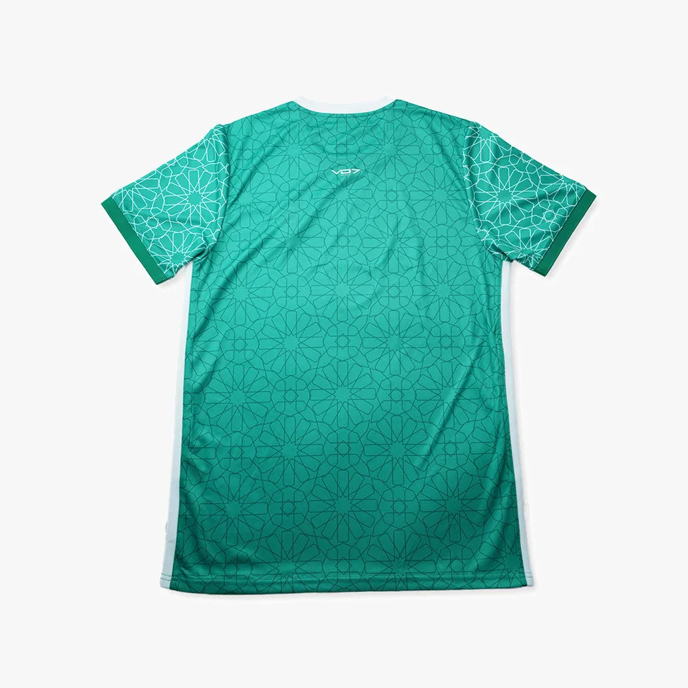 VO7 Algérie Green maillot foot vert fennec