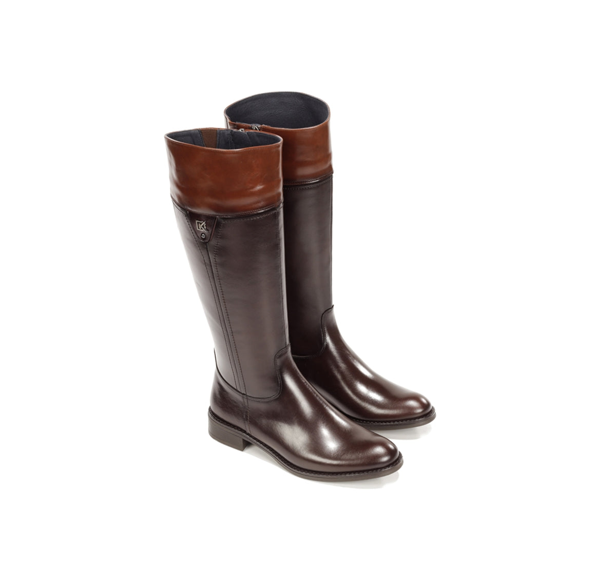 Dorking Tierra D9827 botte marron femme cuir