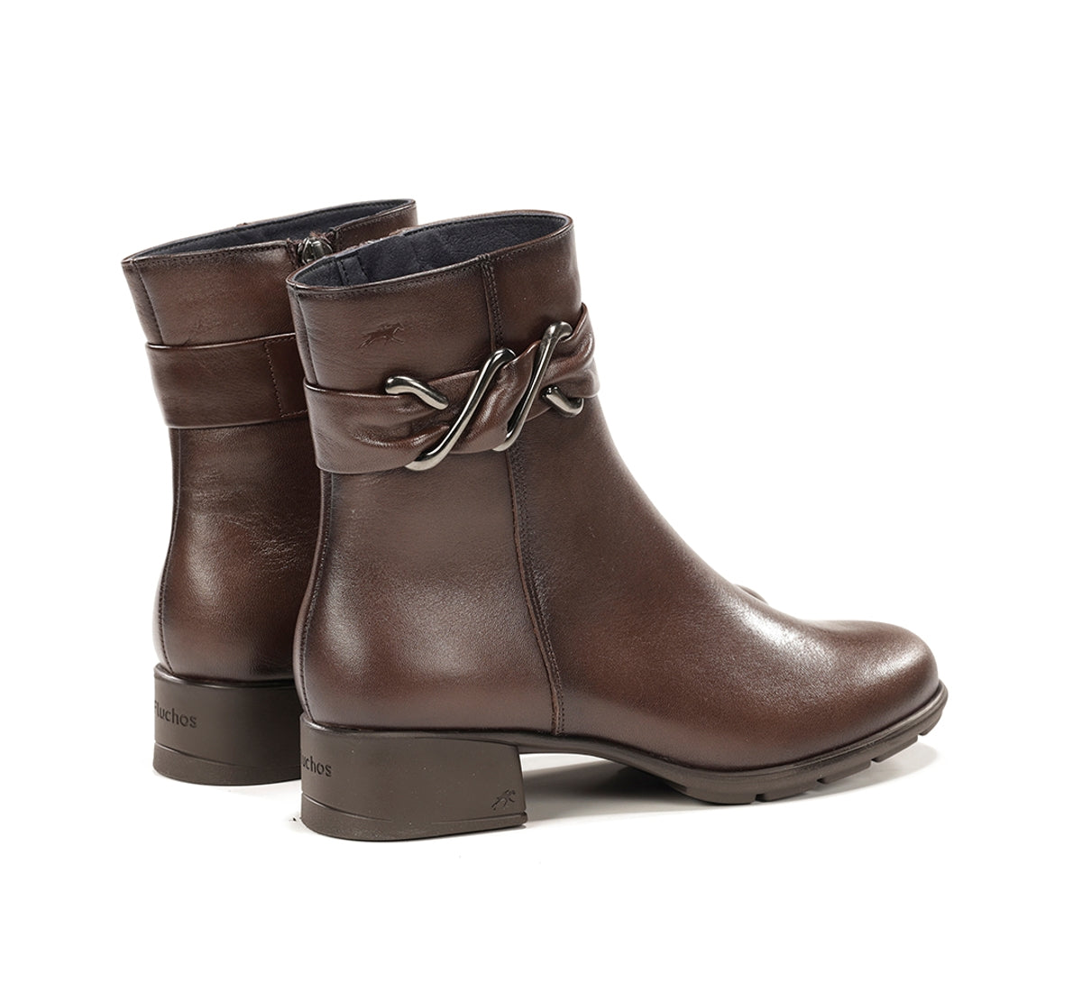 Fluchos Lerin F2561 bottines femme marron cuir