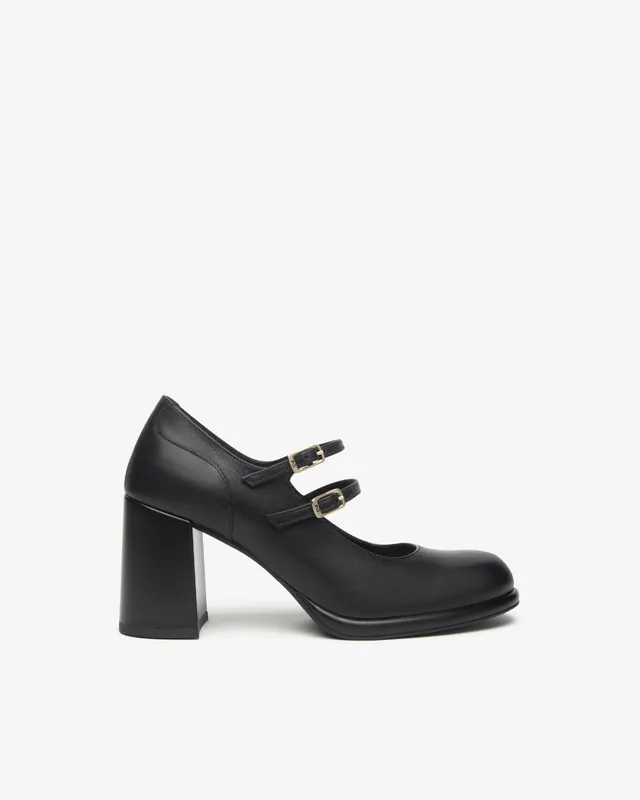 Nero Giardini Décolleté escarpins cuir femme talon 80