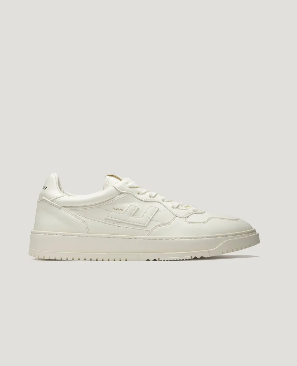 Flamingos Life Ventura Clean White baskets vegan blanches