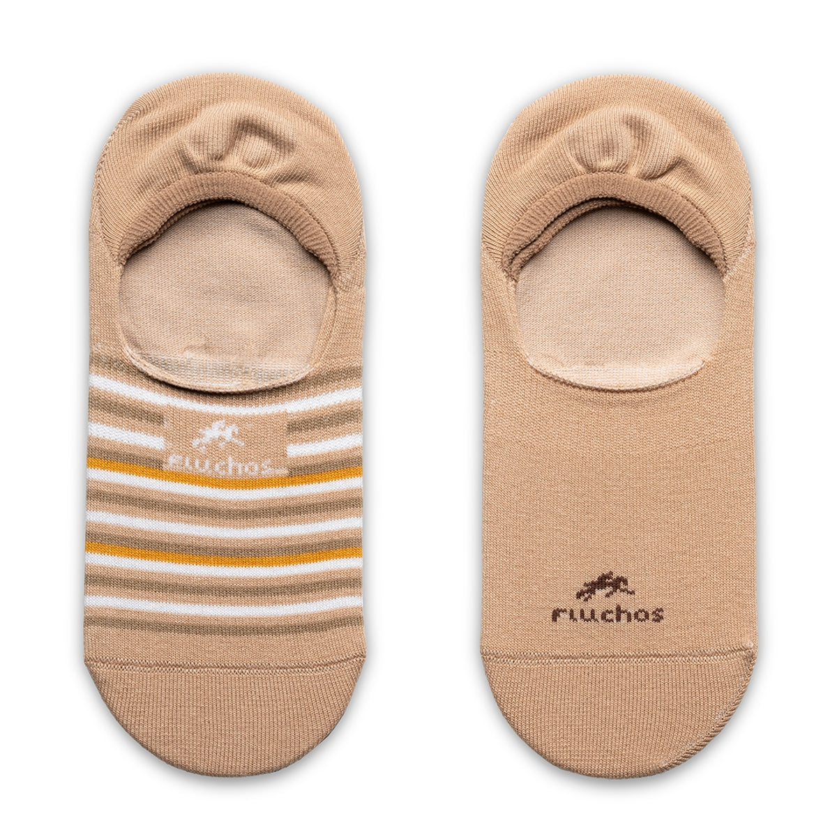 Fluchos CA0002 socquettes beige homme lot 2 paires
