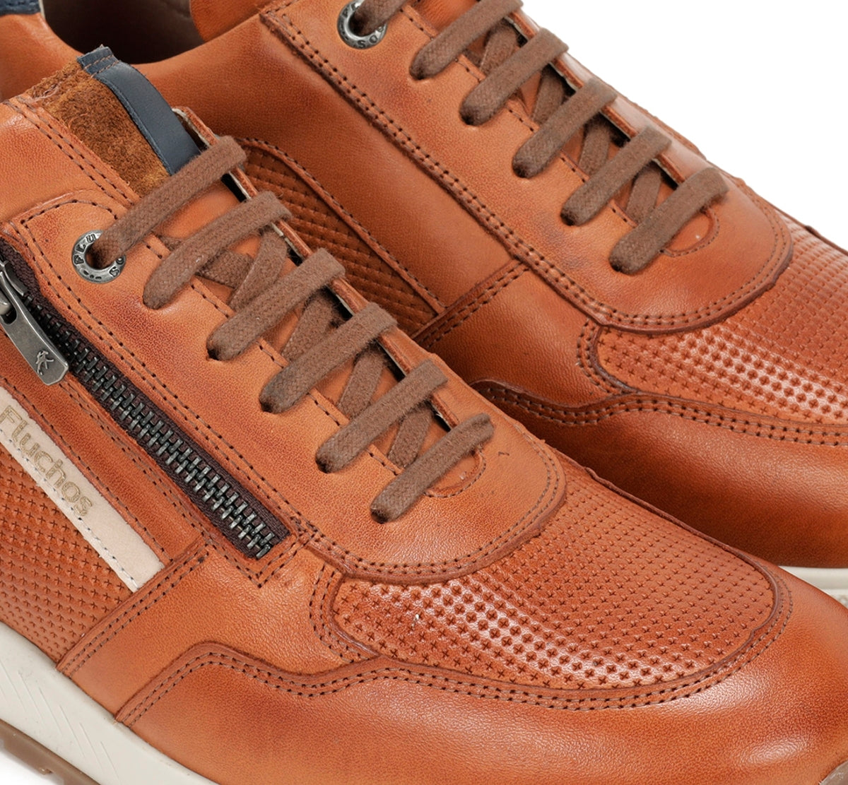 Fluchos Louis F1752 basket marron cuir homme