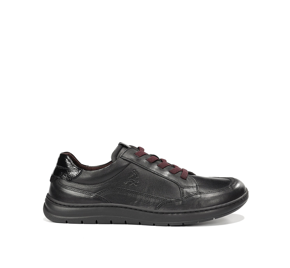 Fluchos Jungle F2552 baskets femme noir cuir souple