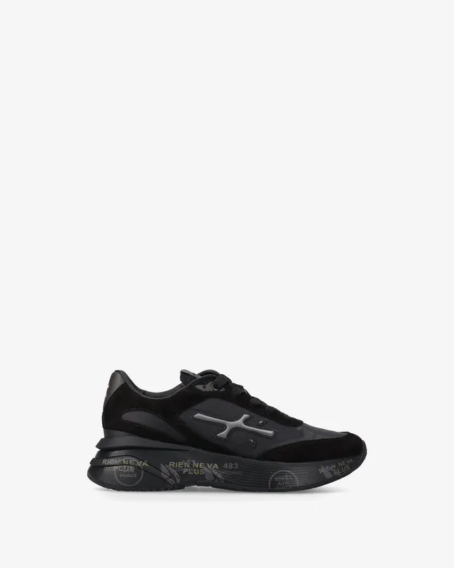 Premiata Moerund 7795 baskets noires suède femme