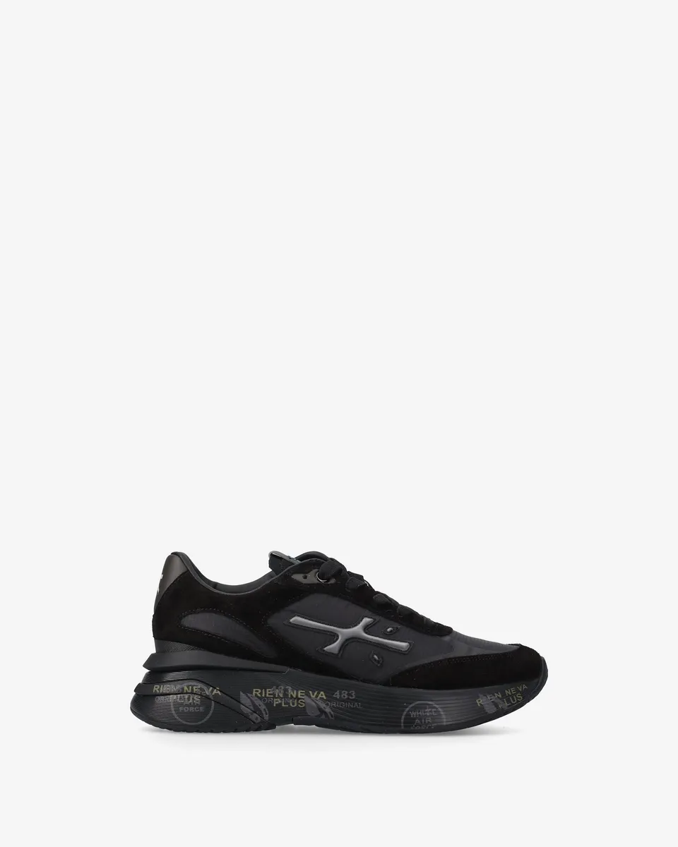 Premiata Moerund 7795 baskets noires suède femme