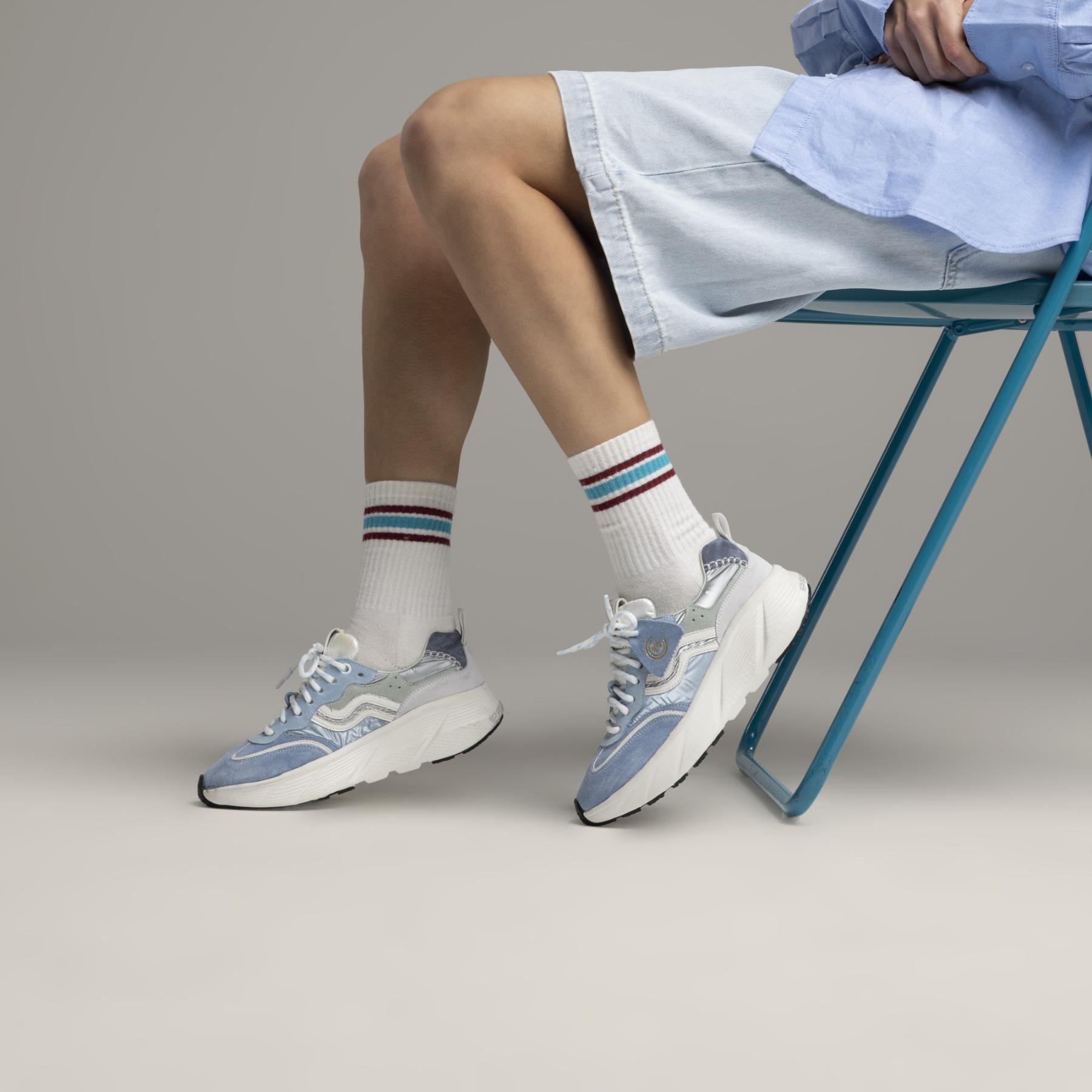 Primabase Fuji sneaker cuir lacets confort