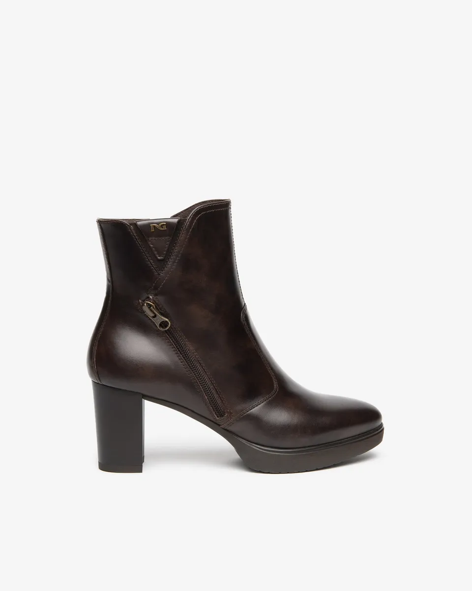 Nero Giardini Ankle Booties Bottines Femme Cuir Talon 70mm