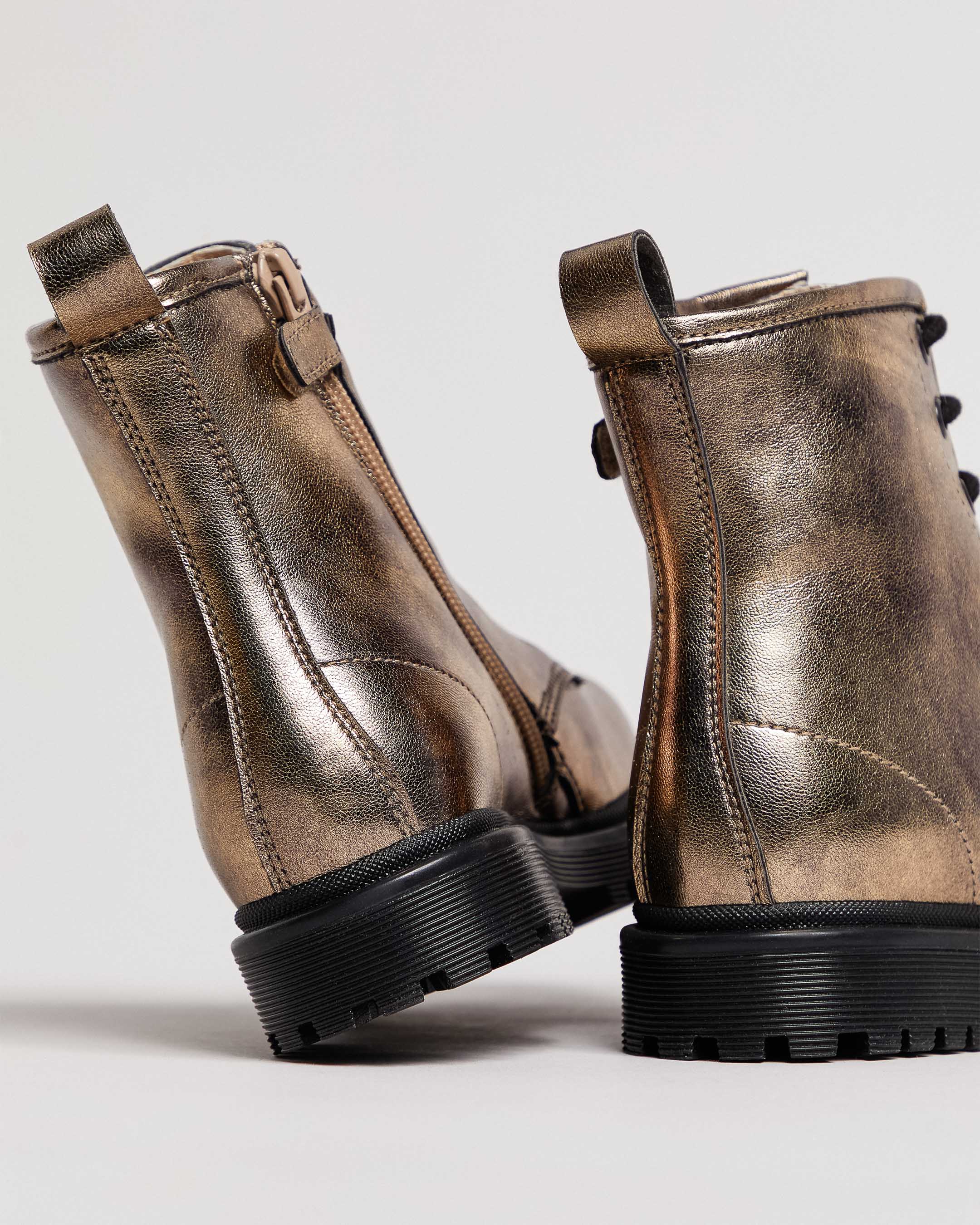 Nero Giardini Combat Boots rangers tissu ado