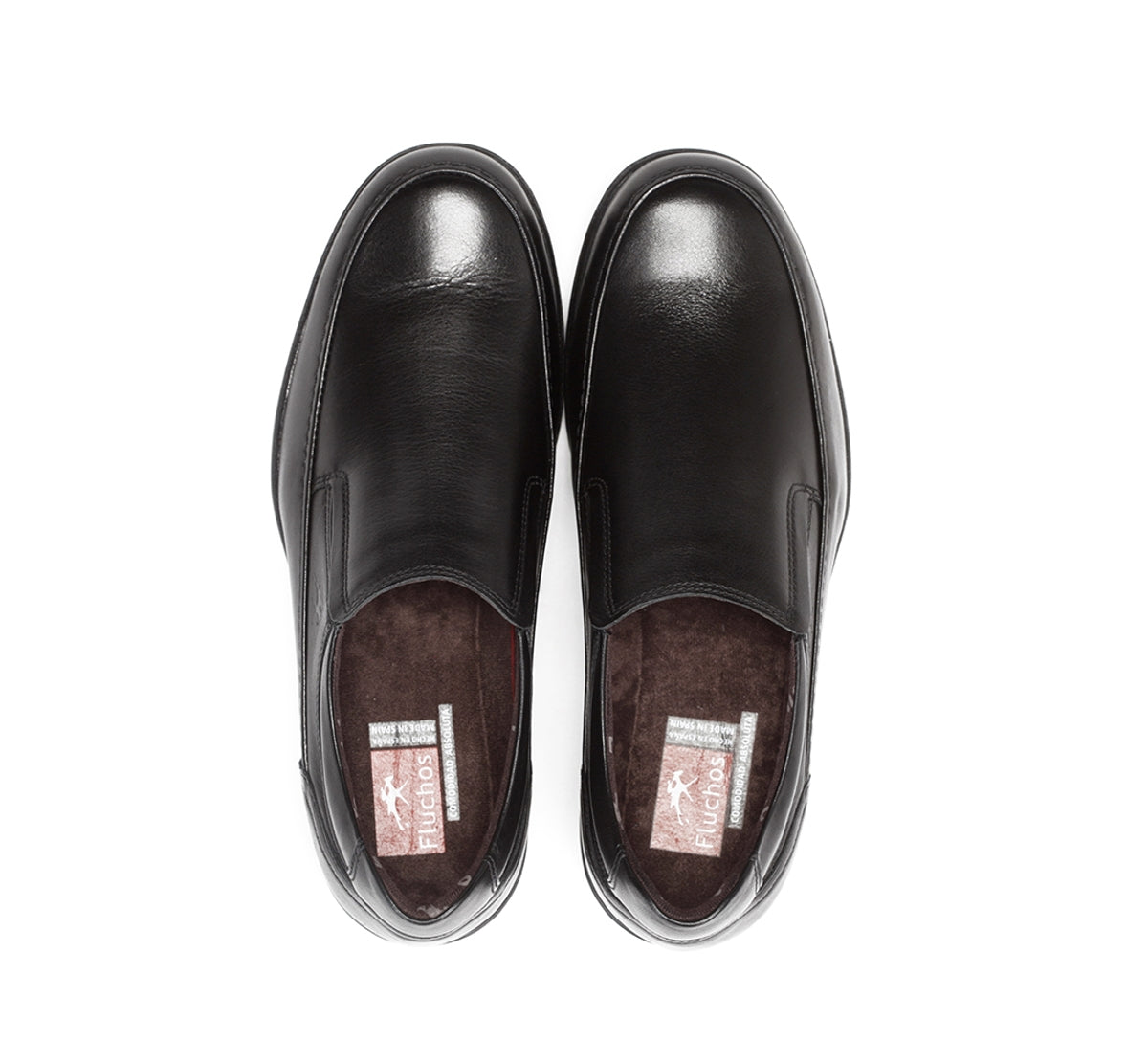 Fluchos Luca 8499 slip-on noir homme cuir