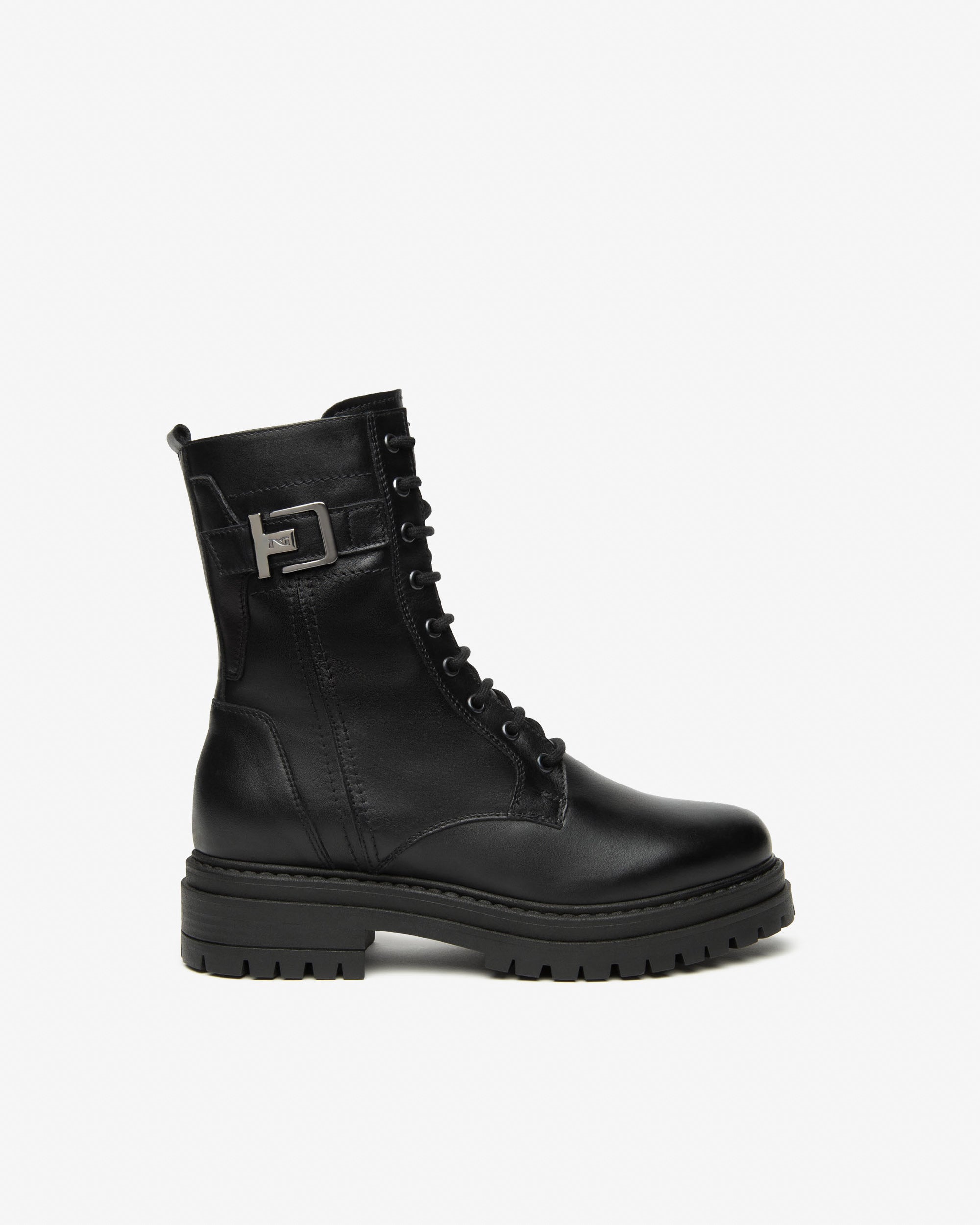 Nero Giardini Combat Boots rangers cuir femme