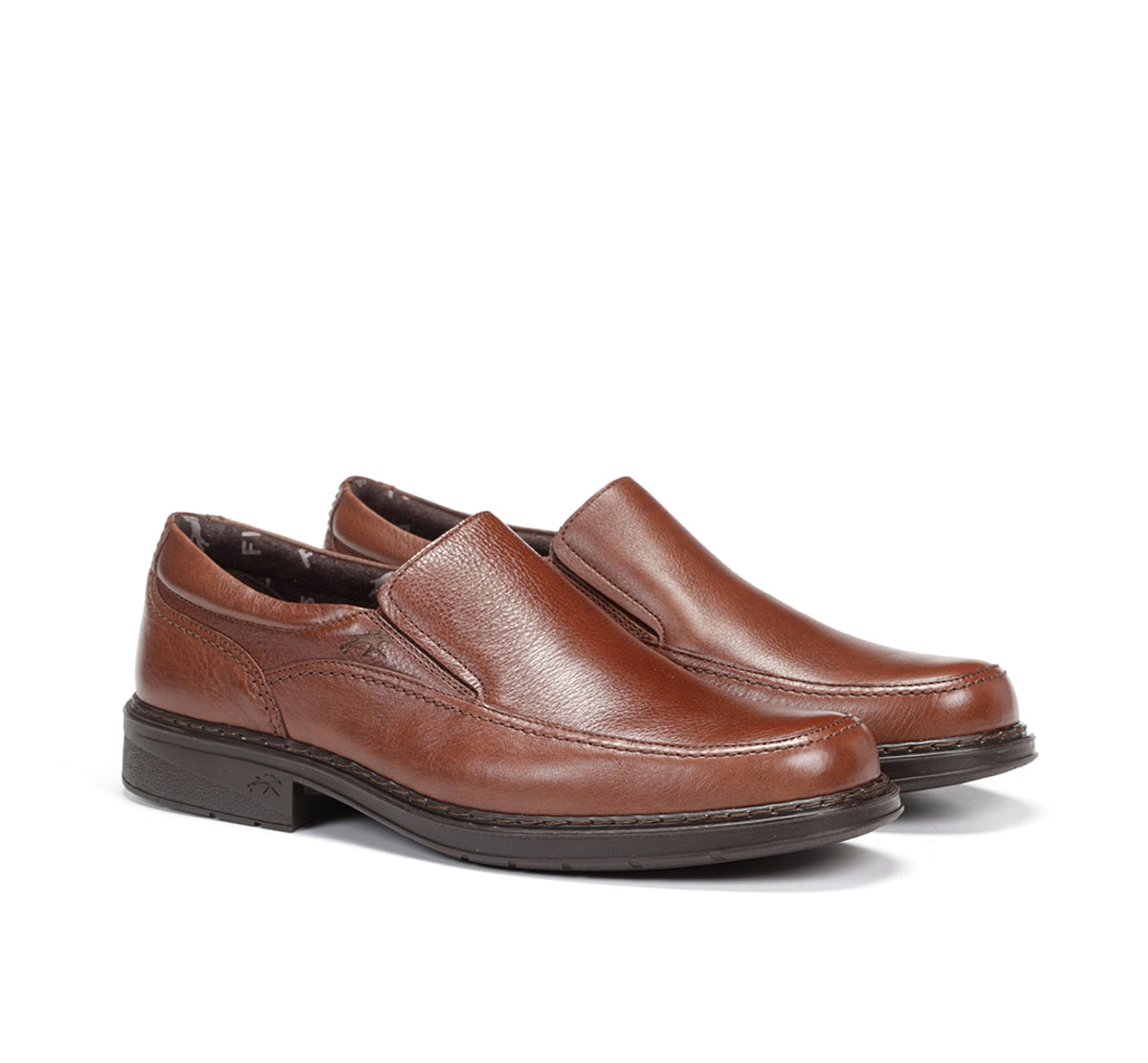 Fluchos Clipper 9578 slip on homme marron cuir