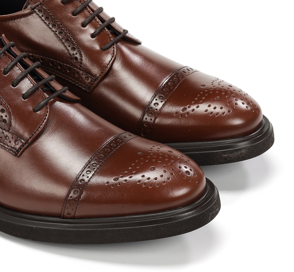 Fluchos Belgas F0629 chaussure homme marron cuir