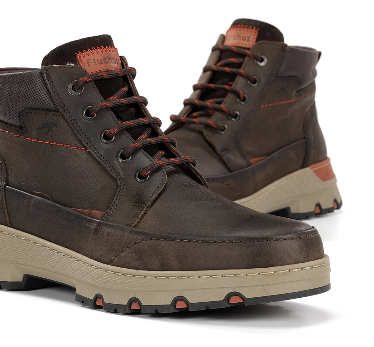 Fluchos Sigurd F1844 bottine verte homme cuir