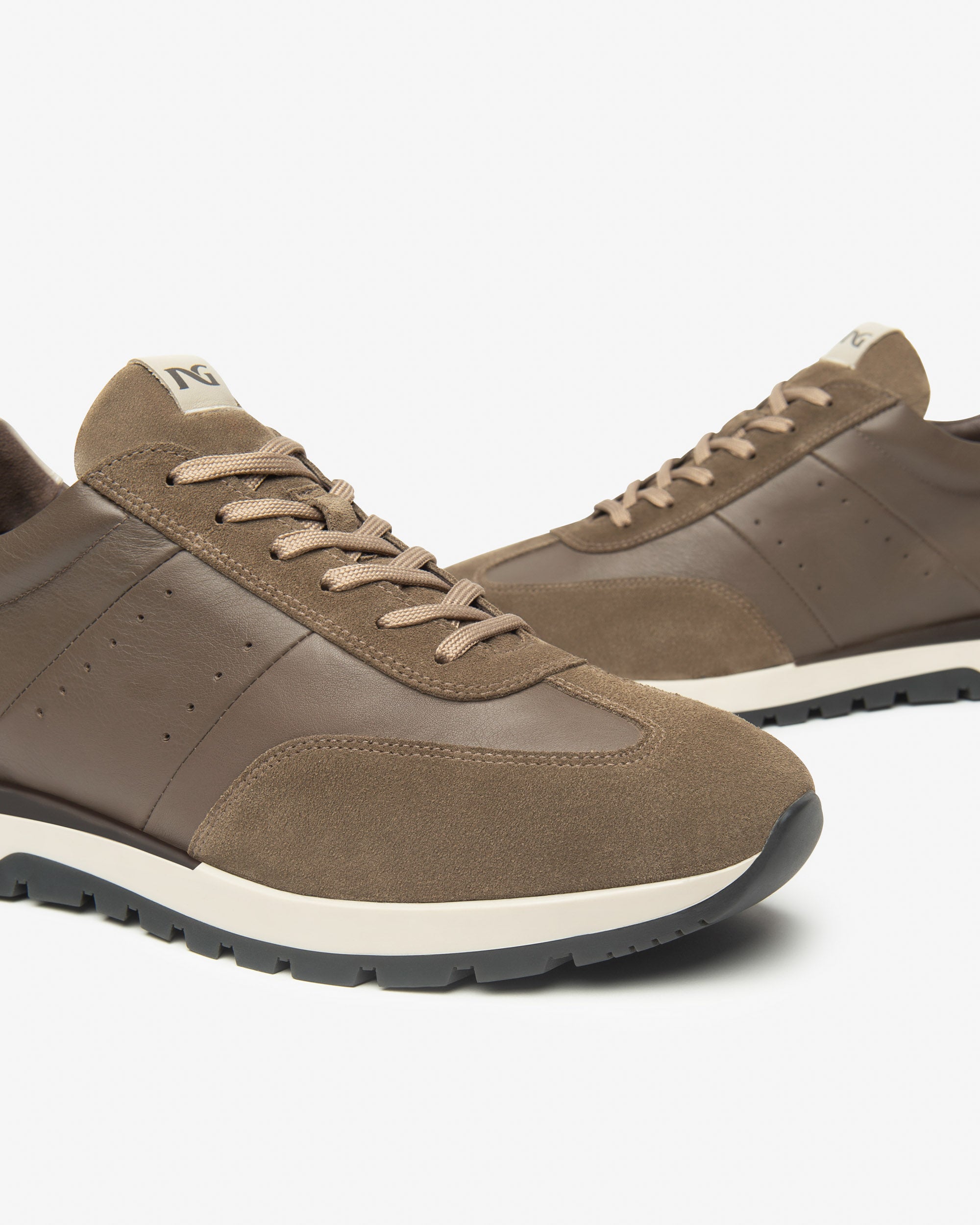 Nero Giardini Sneakers baskets homme cuir daim memory 39-46