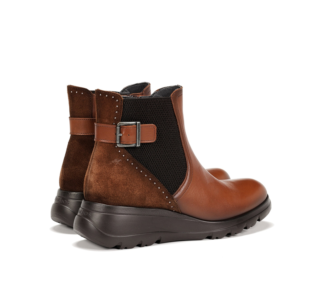 Fluchos Mellea F1529 bottines marron compensées