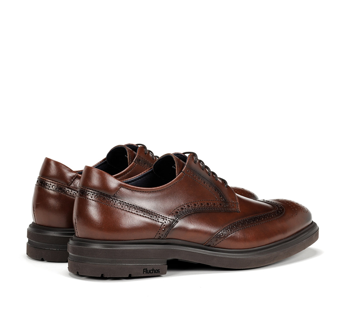 Fluchos Belgas F0628 derbies marron cuir homme