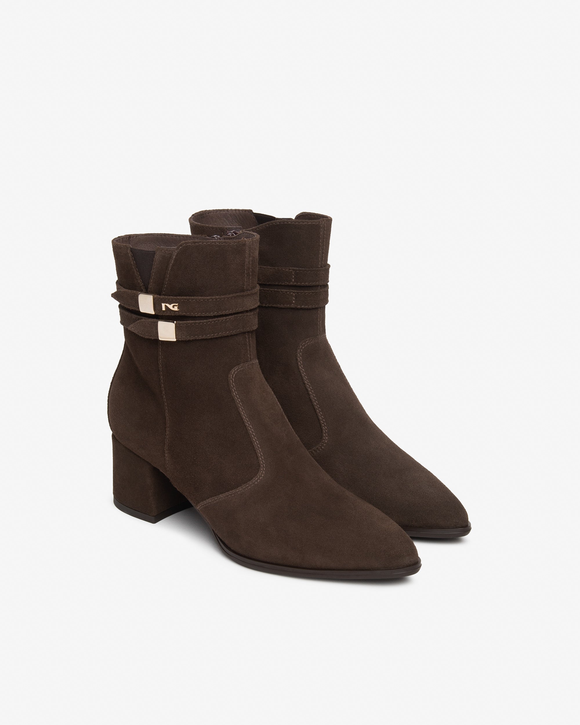 Nero Giardini Booties bottines daim talon 60 mm