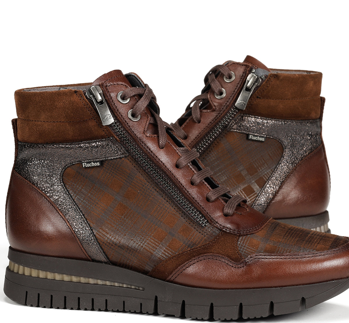 Fluchos Meryl F1812 bottine femme marron sport