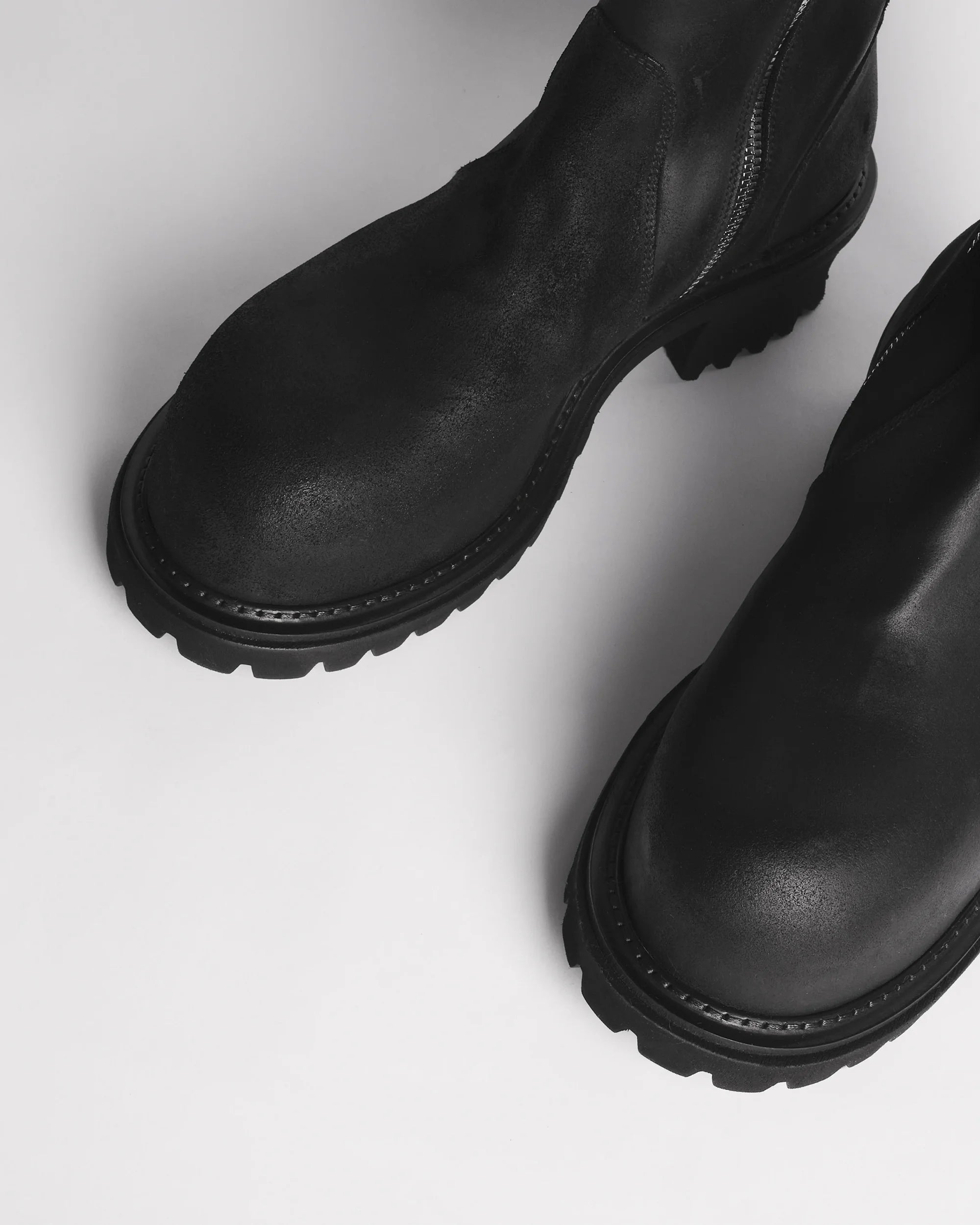 Premiata 017 boots cuir zip homme