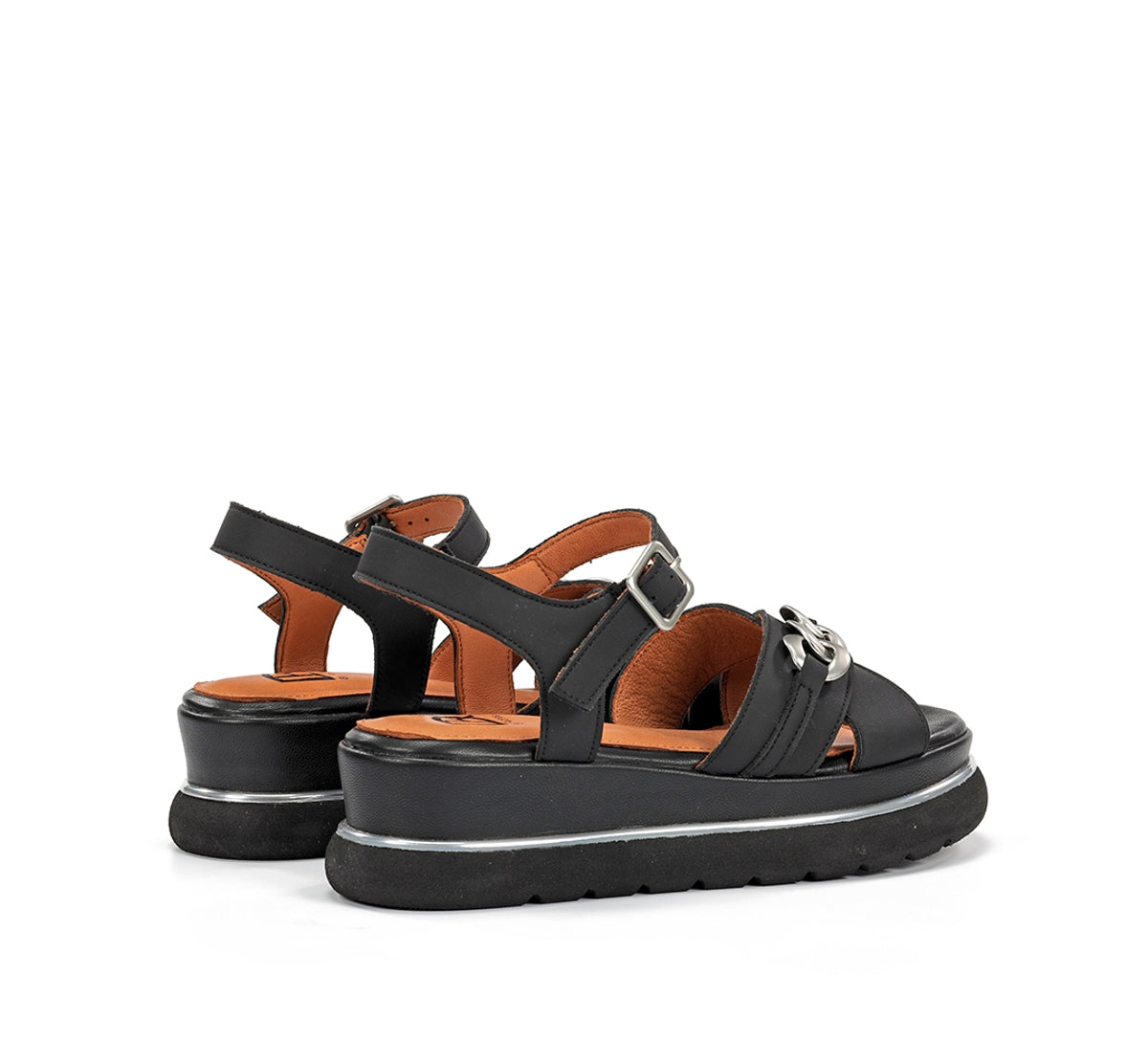 Dorking by Fluchos Nika D9527 sandales femme noires