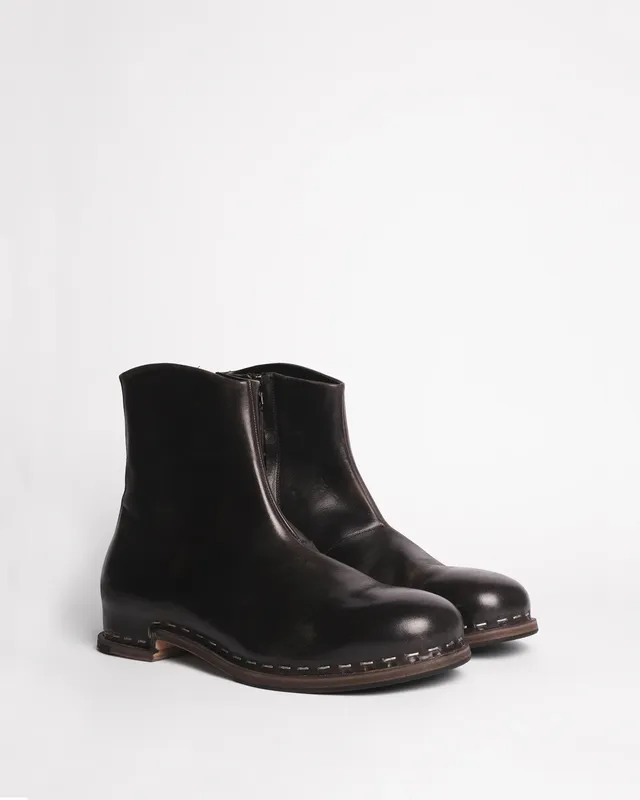 Premiata 001 boots cuir homme modèle archive