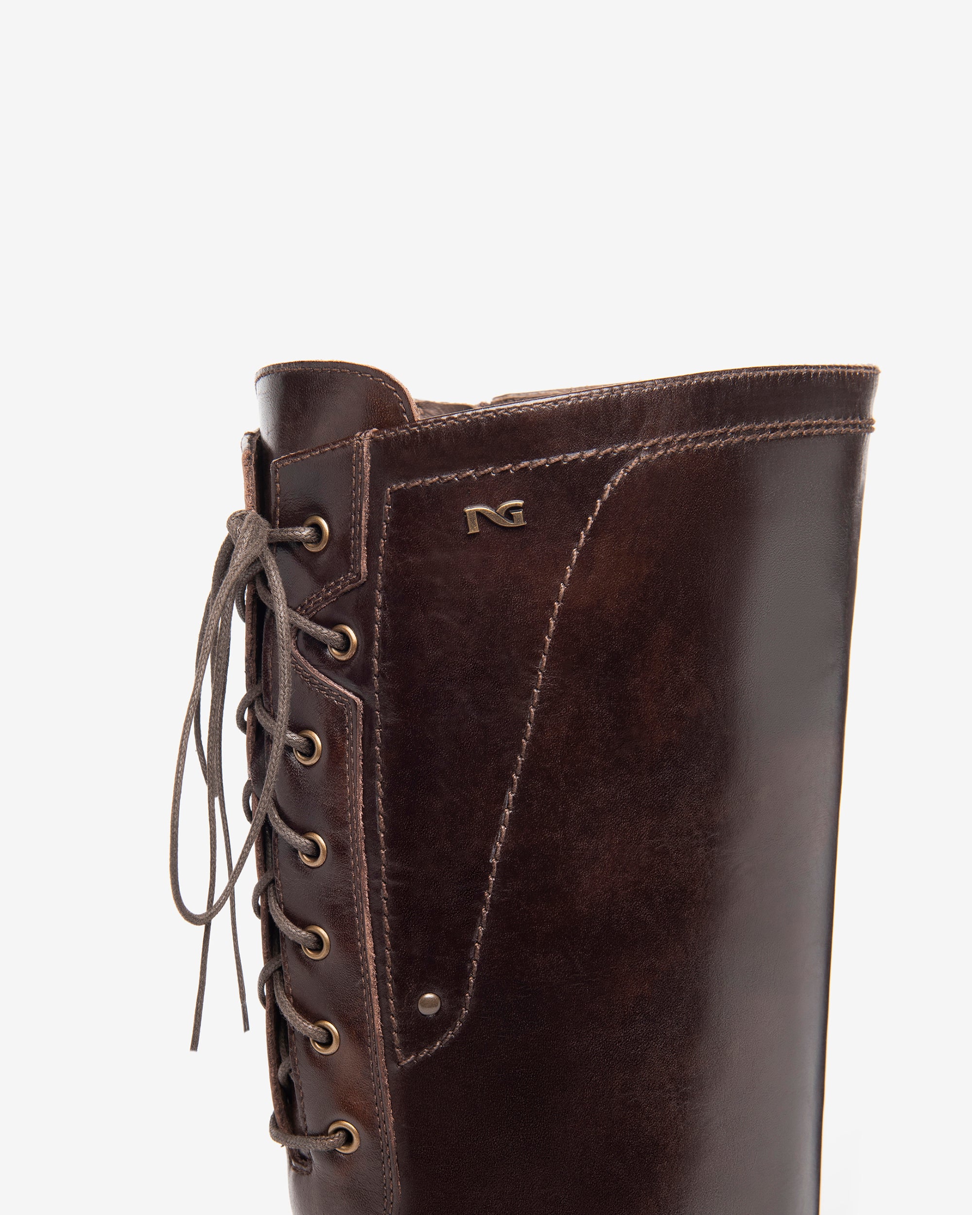 Nero Giardini Boots bottes cuir femme pointure 38
