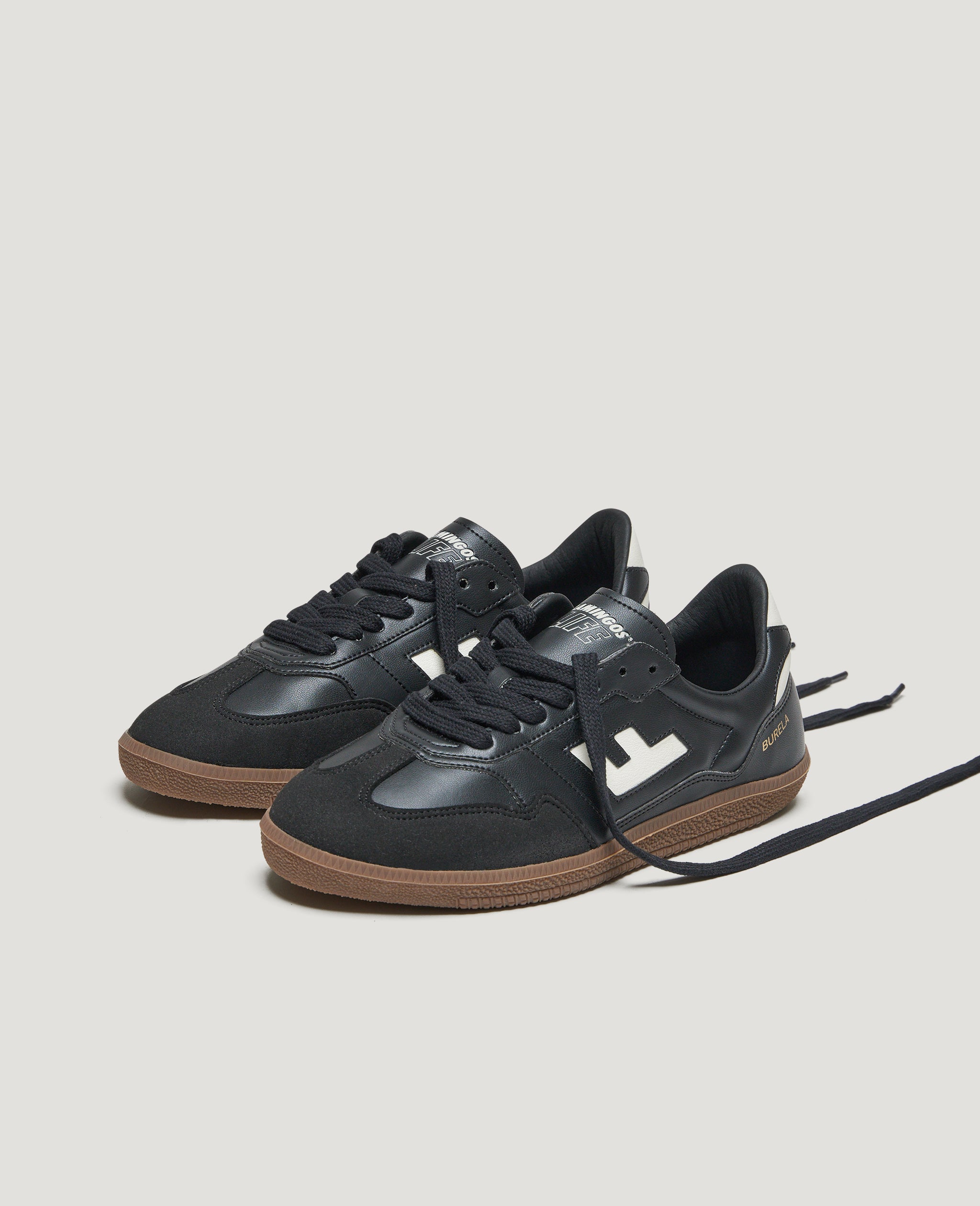 Flamingos Life Burela Slim baskets noires black classique