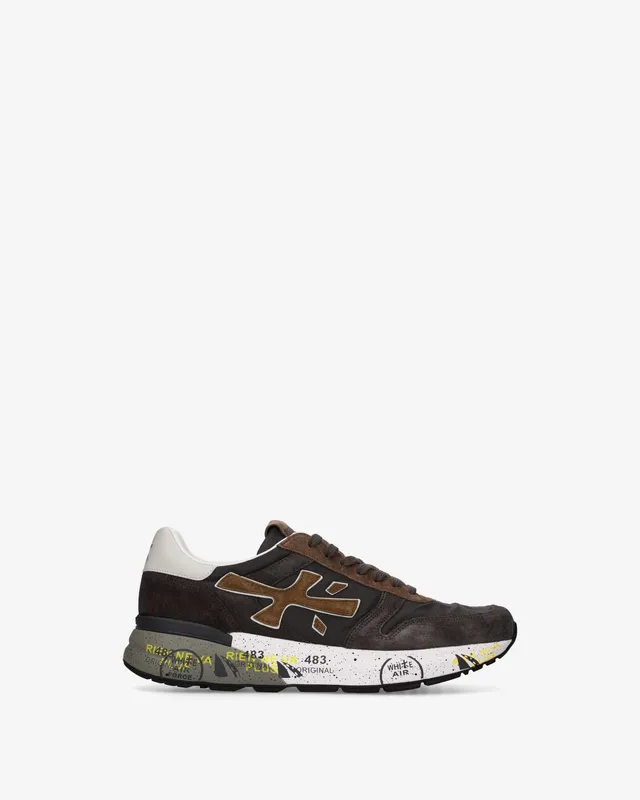 Premiata Mick 8432 sneakers homme marron dain