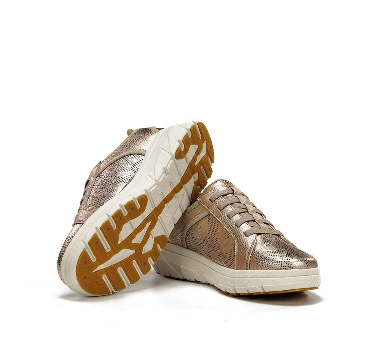 Fluchos First F2435 Chaussures Doré Femme Confort