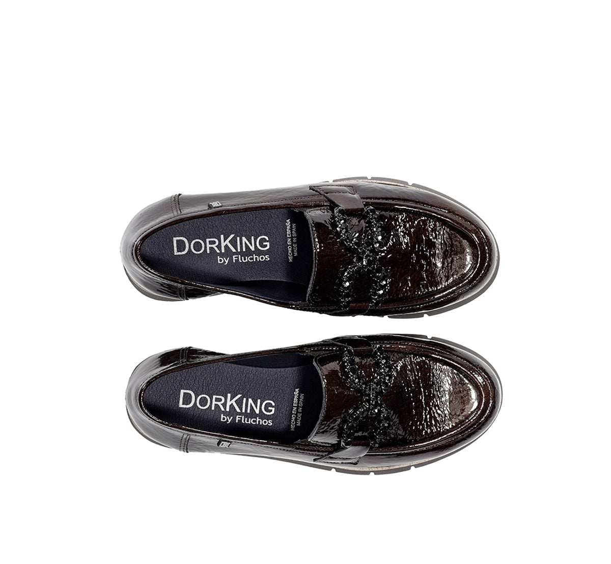 Fluchos Dorking India D9325 mocassin marron