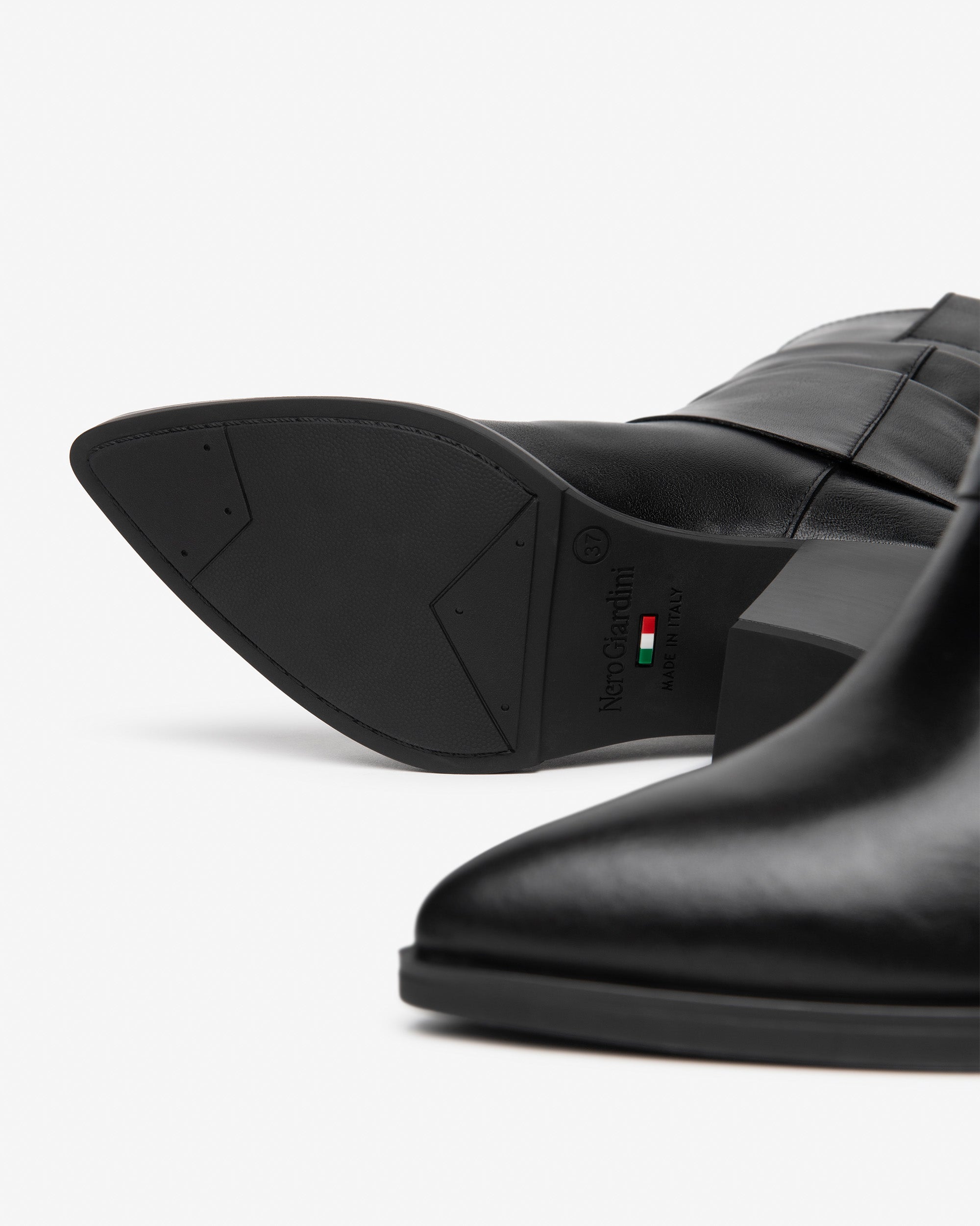 Nero Giardini Boots bottes western cuir femme 80 mm
