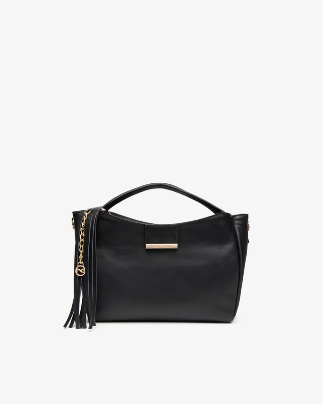 Nero Giardini Bags sac hobo cuir femme franges