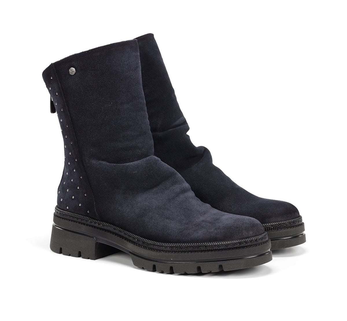 Dorking Cosmo D9397 bottines femme bleues semelle track