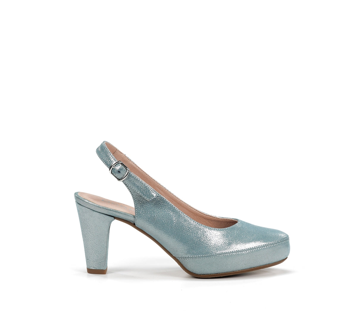 Dorking Blesa D5833 escarpins femme bleu cuir