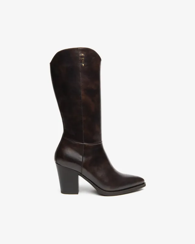 Nero Giardini Boots bottes femme cuir pointure 38 talon 80