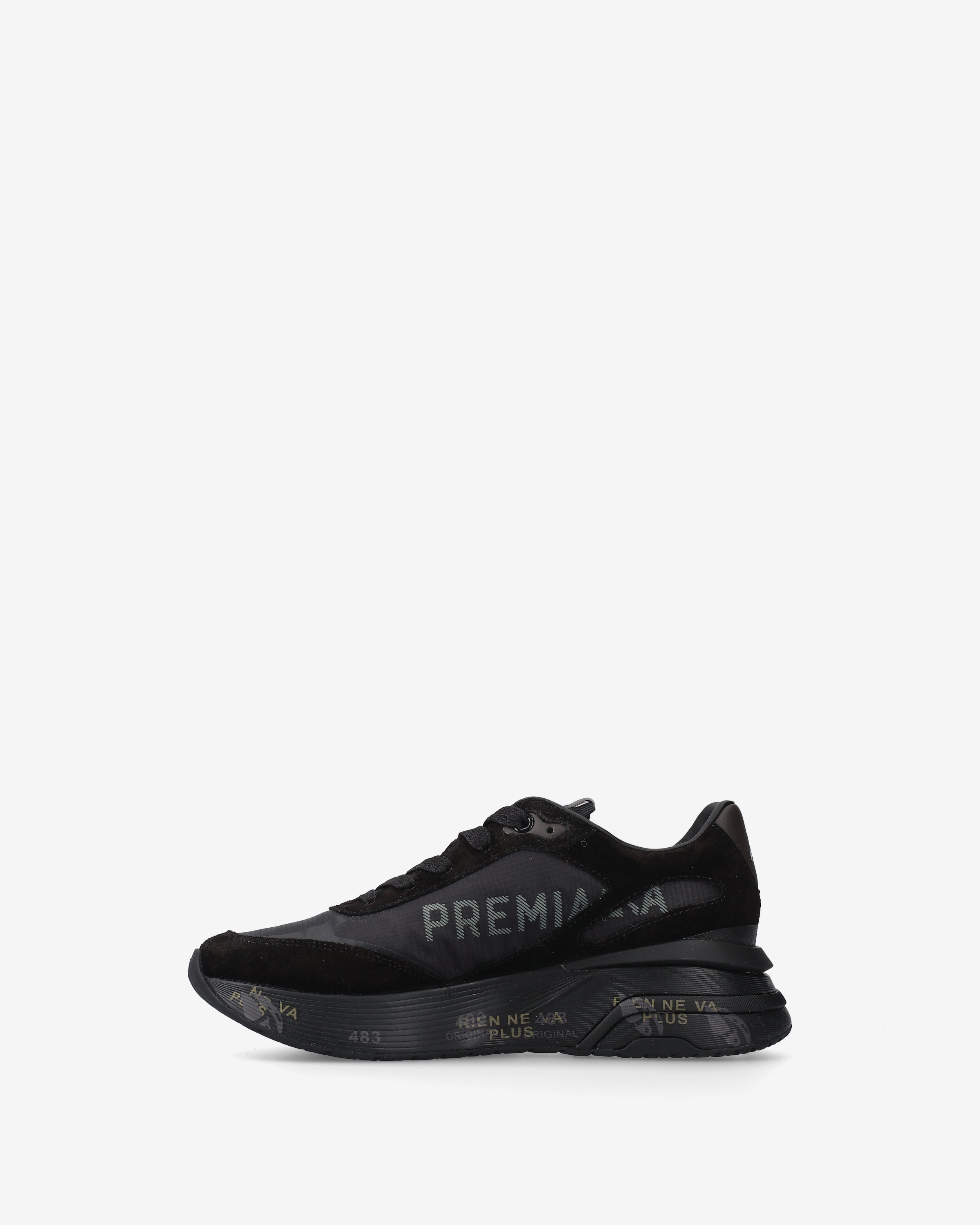 Premiata Moerund 7795 baskets noires suède femme