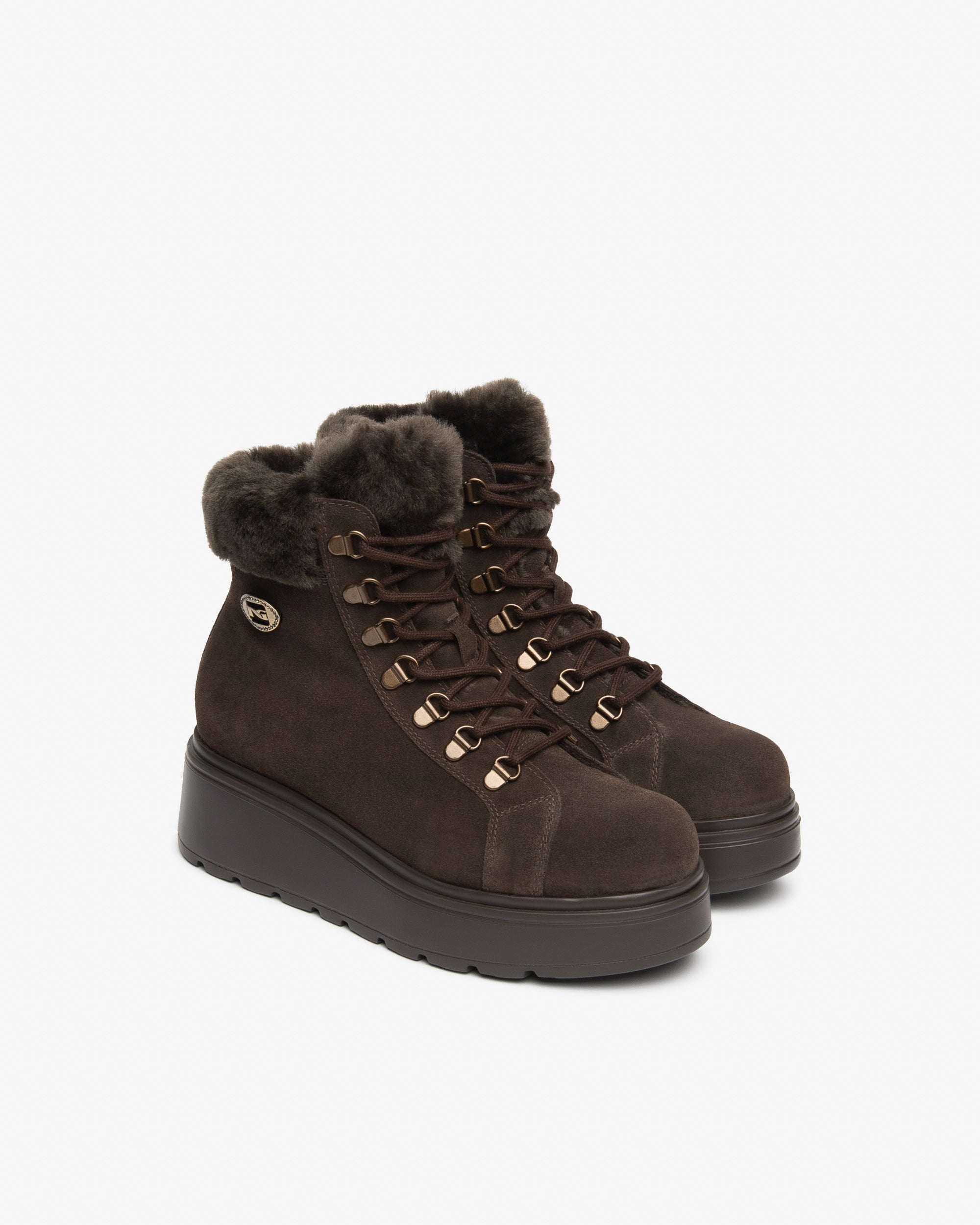 Nero Giardini Ankle Boots bottines daim femme plateforme 38