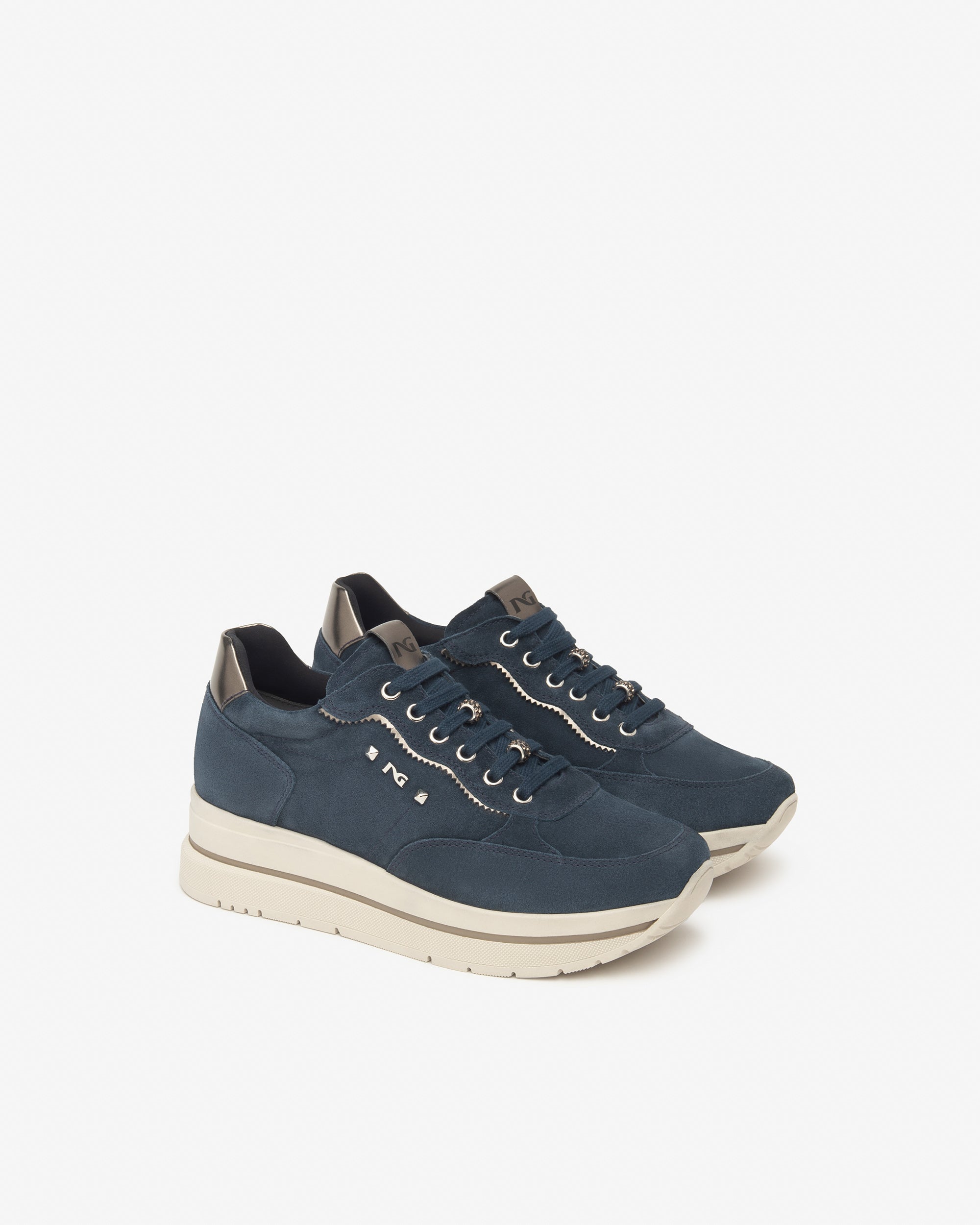 Nero Giardini Sneakers baskets femme daim technique