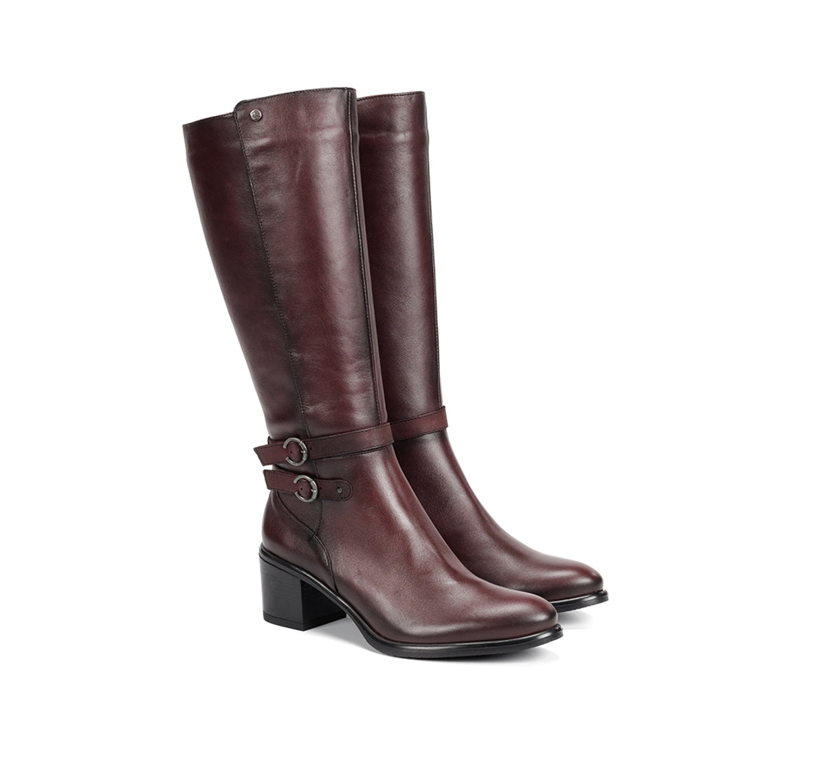 Dorking Lexi D8610 bottines femme bordeaux nubuck