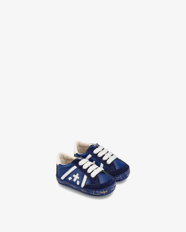 Premiata Baby-B 007B chaussures bébé cuir souple