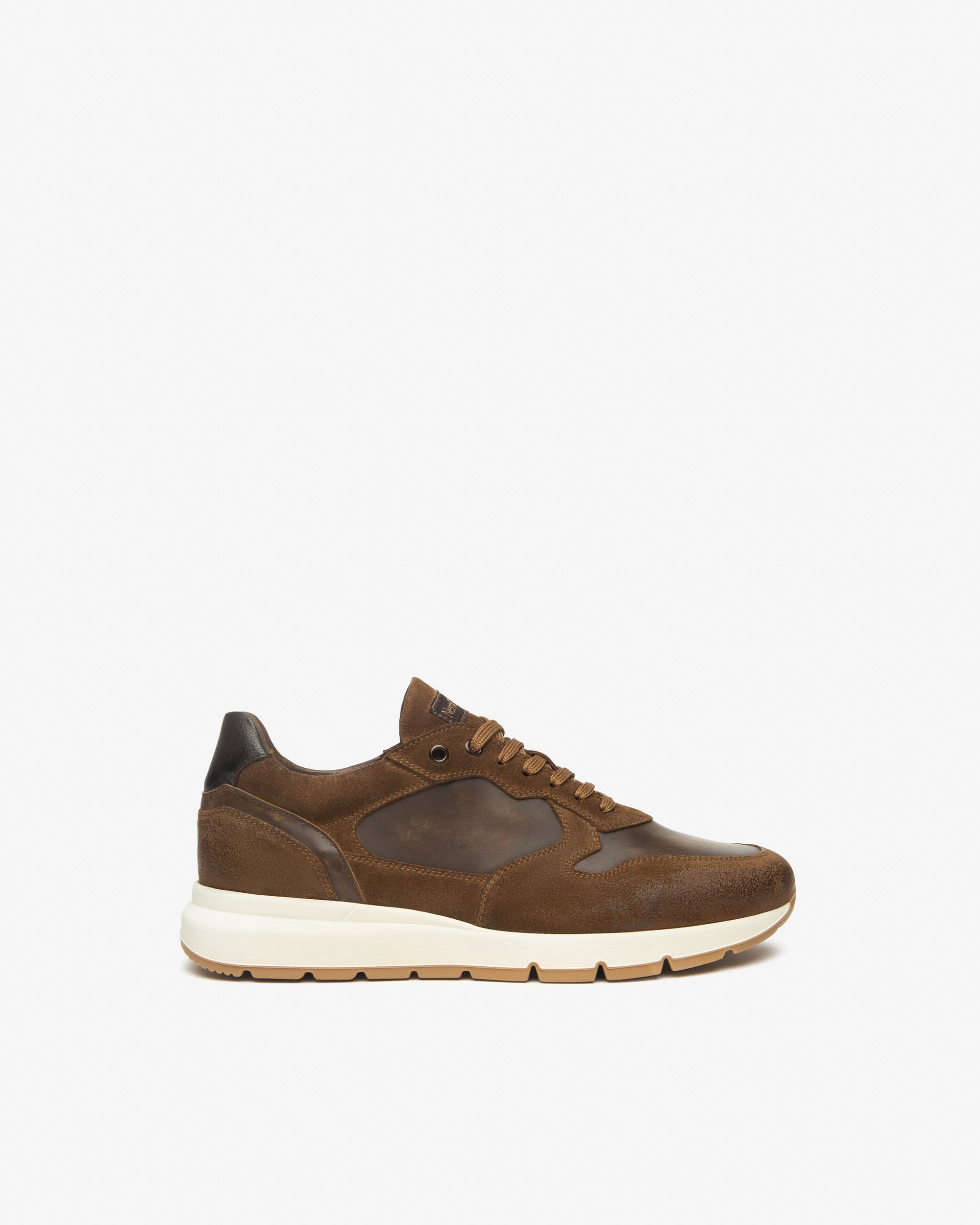 Nero Giardini Sneakers baskets homme cuir daim hiver
