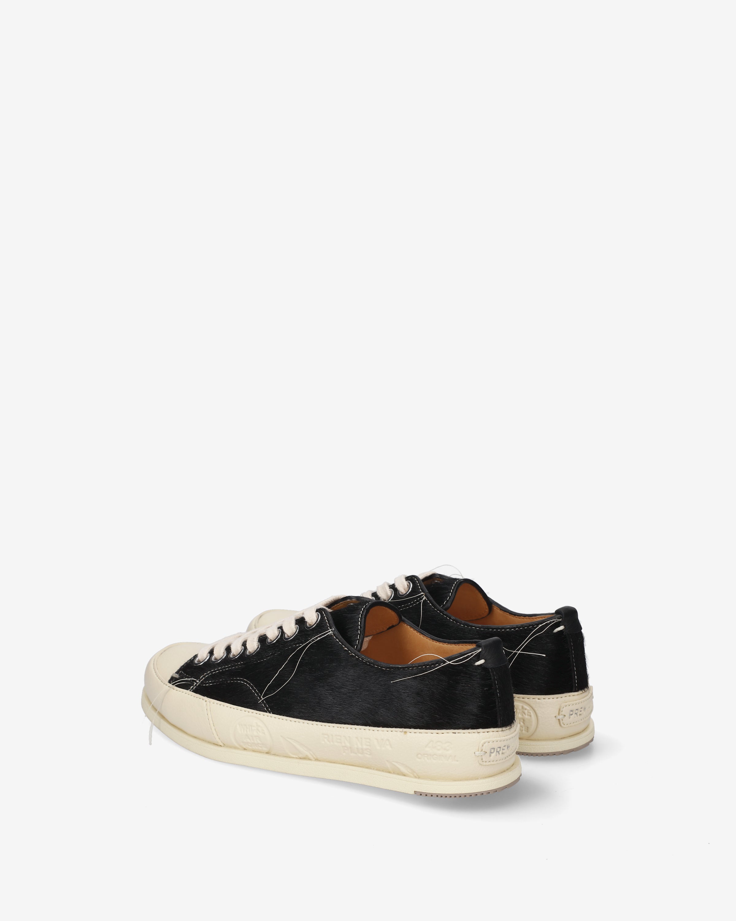 Premiata Vincentd 15 8613 baskets noir poney femme
