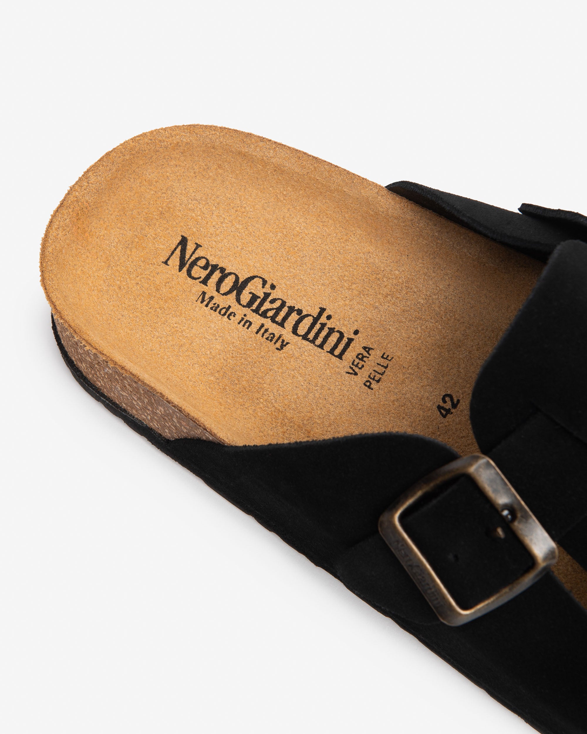 Nero Giardini Slippers mules daim homme pointure 43 confort
