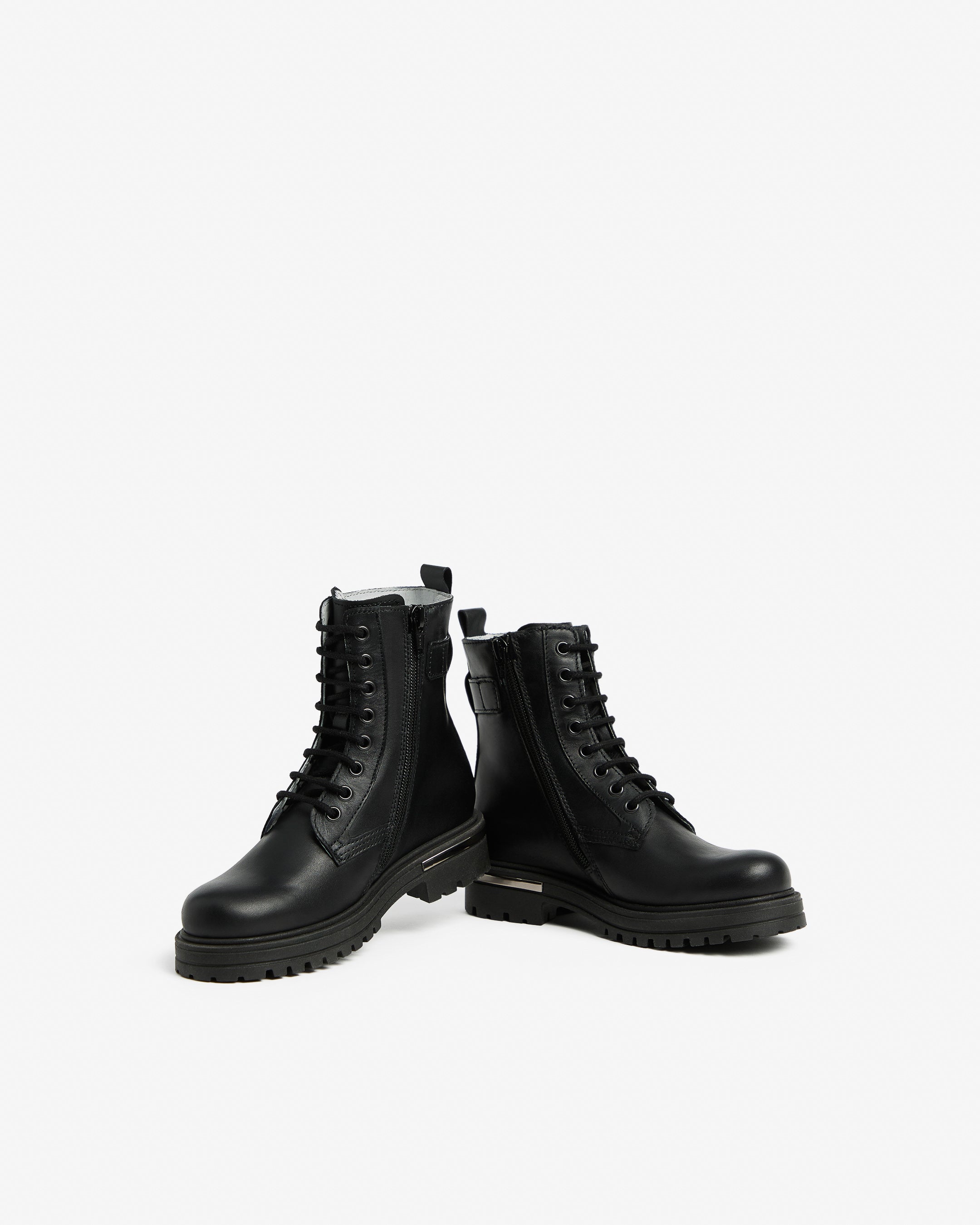 Nero Giardini Combat Boots rangers cuir fille 33