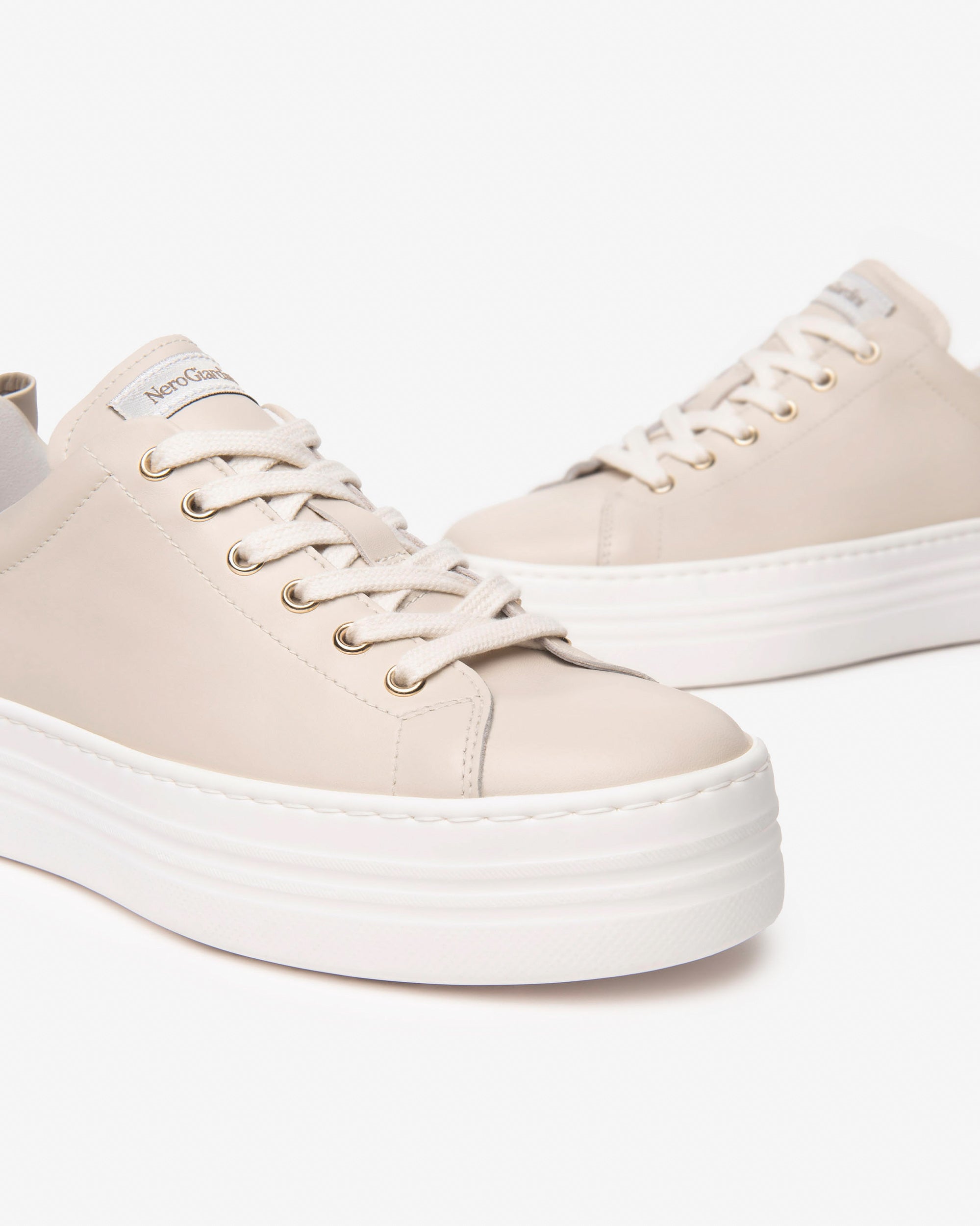 Nero Giardini Sneakers baskets cuir femme confort