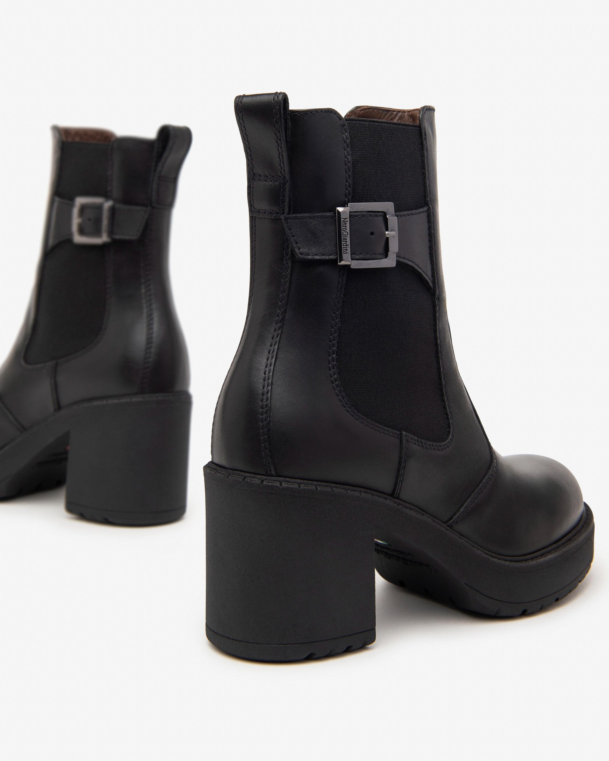 Nero Giardini Chelsea Boots bottines femme cuir