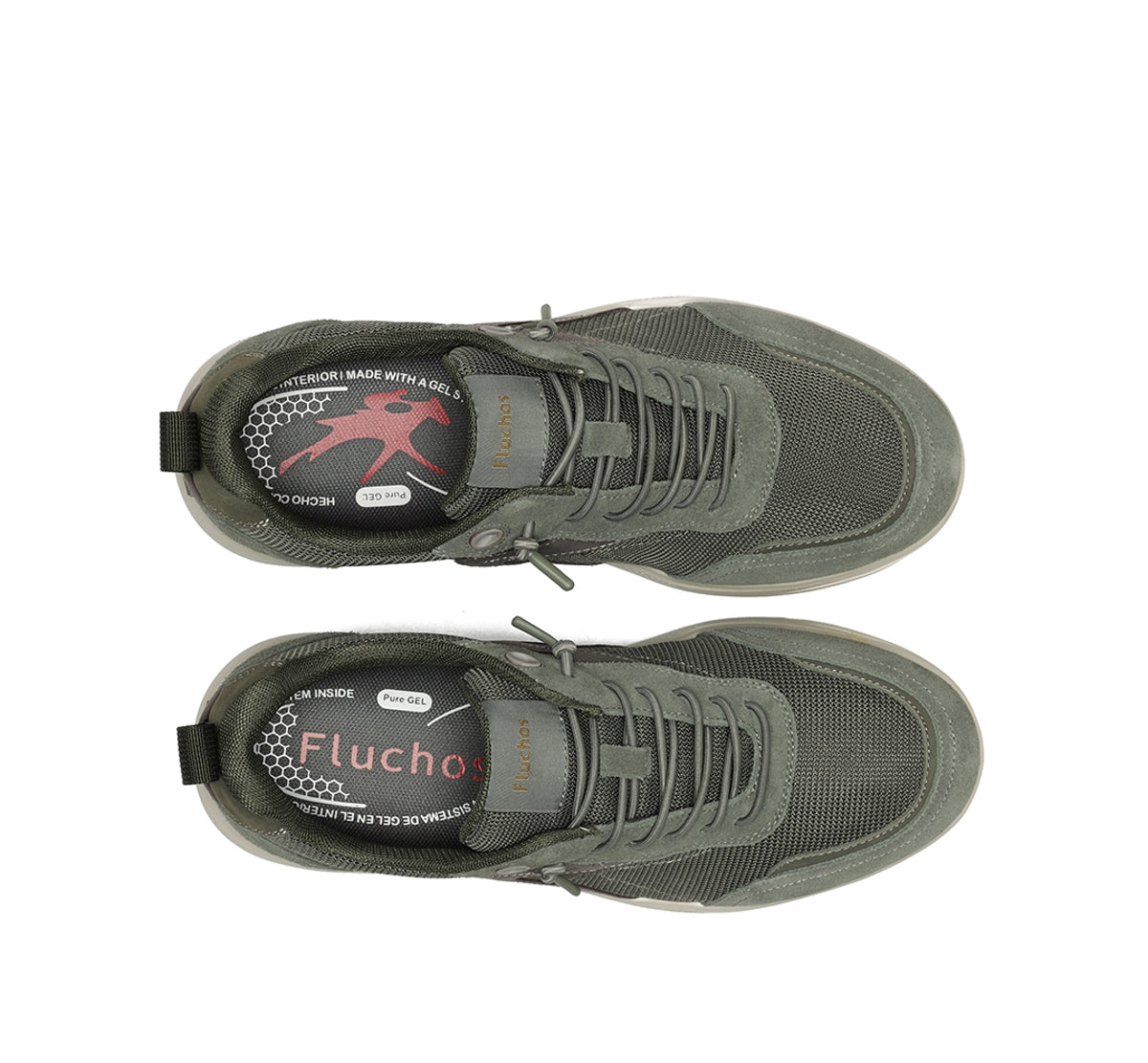 Fluchos Deportivos Trento F2442 Basket Verte Homme