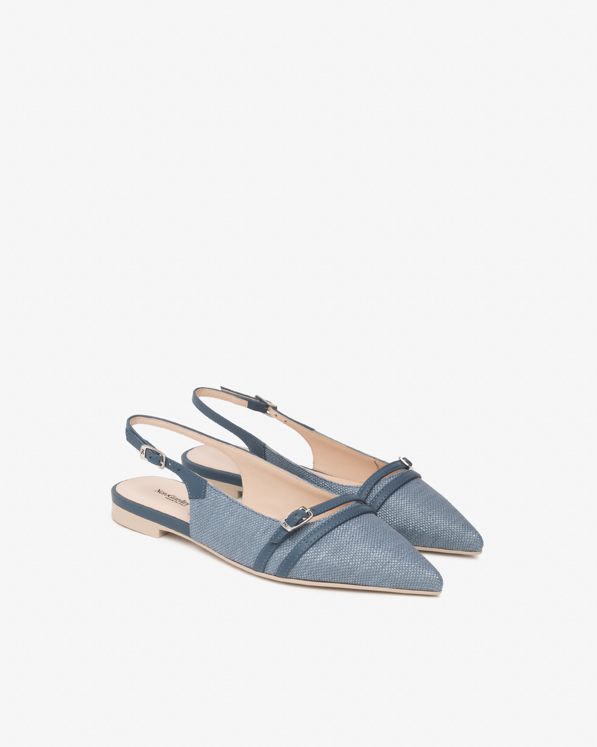 Nero Giardini Slingback cuir tissu femme